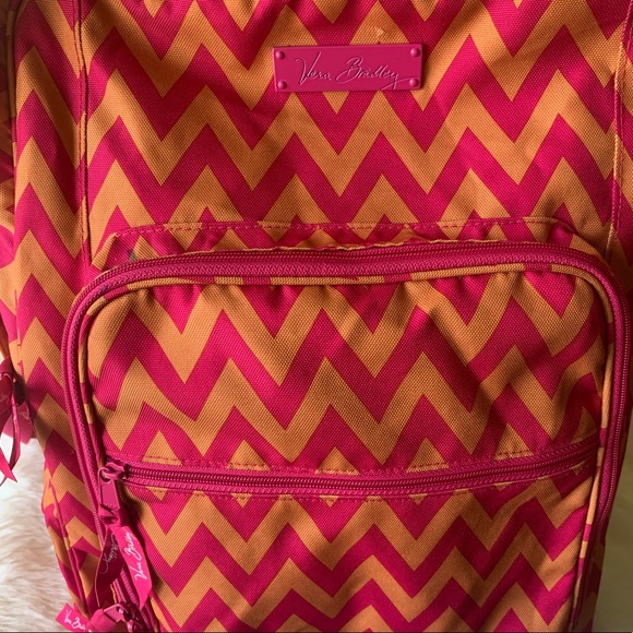 VERA BRADLEY RETIRED BACKPACK IN PRINT ZIGGY ZAGS